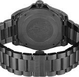 Gucci Dive Quartz Black Dial Black Steel Strap Watch For Men - YA136213