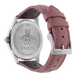 Gucci G Timeless Quartz Candy Pink Dial Pink Leather Strap Watch For Women - YA1264030