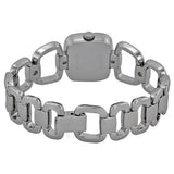 Gucci G Diamonds Black Dial Silver Steel Strap Watch For Women - YA125509