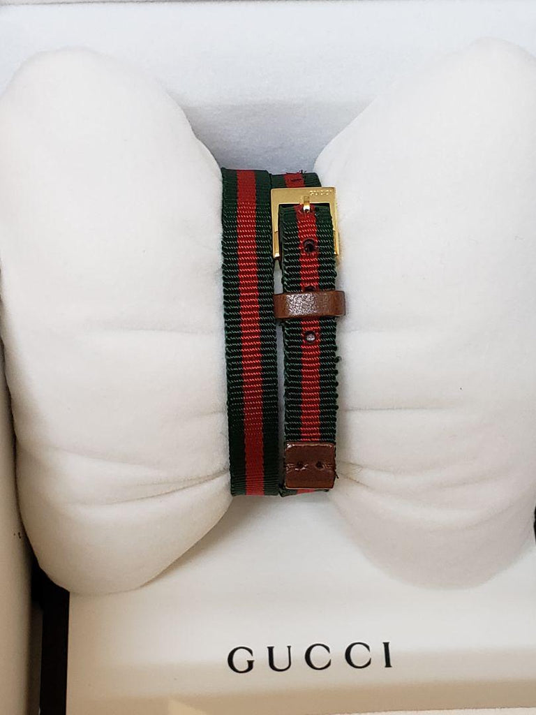 Gucci G-Frame Multicolored Red and Green Dial Watch For Women - YA128527