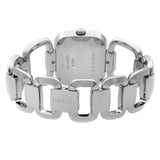 Gucci G Gucci Diamonds Black Dial Silver Steel Strap Watch For Women - YA125406