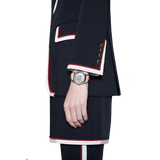 Gucci G Timeless Automatic Mother of Pearl Dial Brown Leather Strap Watch For Women - YA1264112