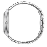 Gucci G Timeless Black Dial Silver Steel Strap Watch For Women - YA1264029A