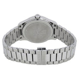 Gucci G Timeless Black Dial Silver Steel Strap Watch For Women - YA126573A
