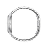 Gucci G Timeless Black Dial Silver Steel Strap Watch For Women - YA126573A