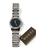 Gucci G Timeless Black Mother of Pearl Diamonds 38mm Watch For Women - YA126509