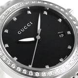 Gucci G Timeless Black Mother of Pearl Diamonds 38mm Watch For Women - YA126509