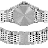 Gucci G Timeless Diamonds Mother of Pearl Dial Silver Steel Strap Watch For Women - YA126504