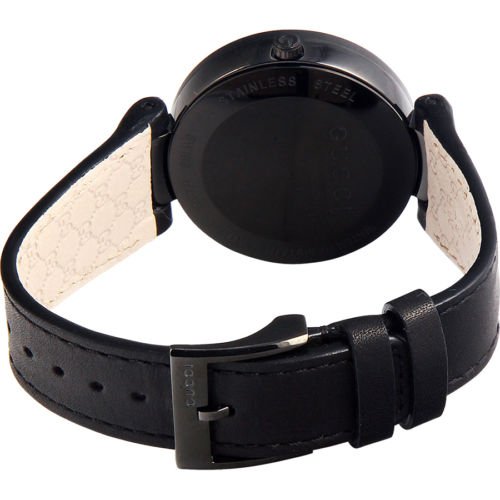 Gucci Interlocking G Black Dial Watch For Women - YA133302