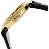 Gucci Interlocking G Grammy Special Edition Black Dial Black Leather Strap Watch for Women - YA1333121