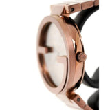 Gucci Interlocking G Quartz Brown Dial Brown Steel Strap Watch for Women -  YA133317