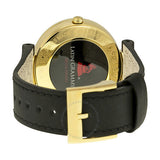 Gucci Interlocking G Grammy Special Edition Black Dial Black Leather Strap Watch for Women - YA133312