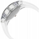 Gucci Sync XXL White Dial White Rubber Strap Watch For Men - YA137102