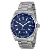 Gucci Dive Analog Blue Dial Silver Steel Strap Watch For Men - YA136203