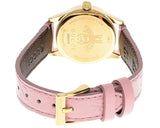 Gucci G Timeless Quartz Pink Dial Pink Leather Strap Watch For Women - YA1265005