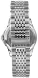 Gucci G Timeless Diamonds Silver Dial Silver Steel Strap Watch For Men - YA126404