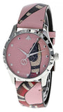 Gucci G Timeless Pink Dial Pink Leather Strap Watch For Women - YA1264083