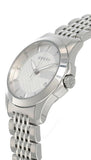 Gucci G Timeless Silver Dial Silver Steel Strap Watch For Women - YA126501