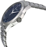 Gucci G Timeless Blue Dial Silver Steel Strap Watch For Men - YA126440