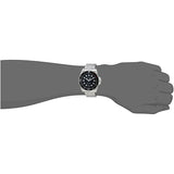 Gucci Dive Analog Black Dial Silver Steel Strap Watch For Men - YA136208