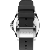 Gucci Dive Quartz Black Dial Black Rubber Strap Watch For Men - YA136303