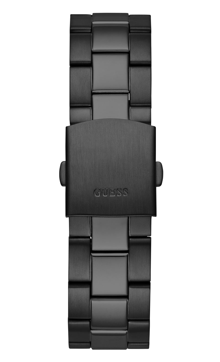 Guess Axel Multifunction Black Dial Black Steel Strap Watch For Men - GW0488G3