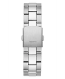 Guess Axle Multifunction Black Dial Silver Steel Strap Watch For Men - GW0488G1