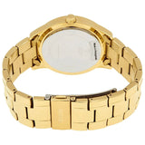 Guess Bedazzle Diamonds Gold Dial Gold Steel Strap Watch For Women - W1097L2