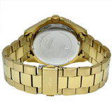 Guess BFF Multifunction Black Dial Gold Steel Strap Watch for Women - W0231L3