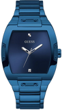 Guess Phoenix Blue Dial Blue Steel Strap Watch for Men  - GW0387G4