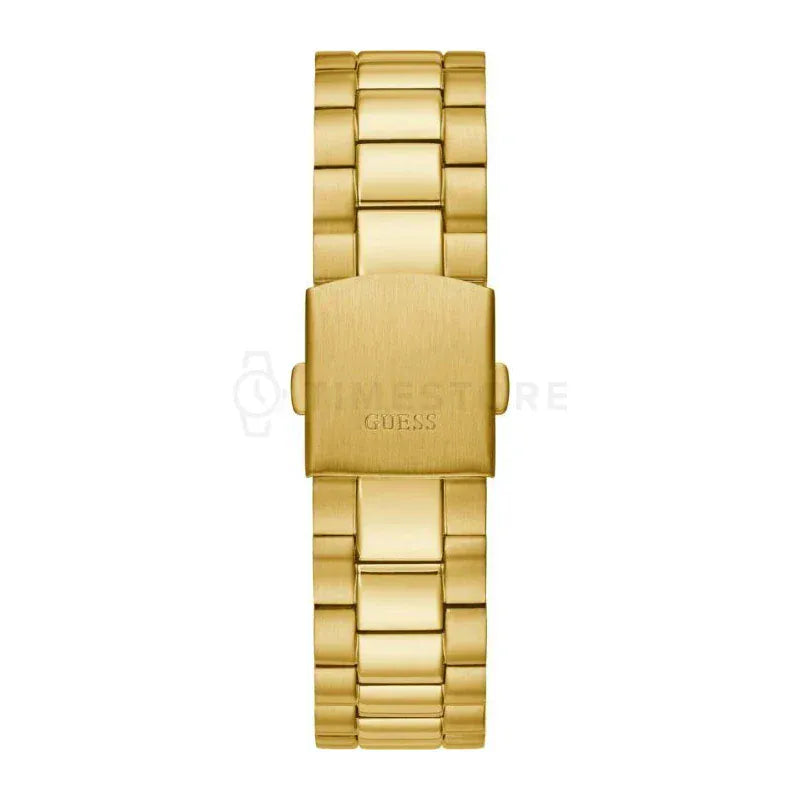 Guess Connoisseur Analog Gold Dial Gold Steel Strap Watch For Men - GW0542G2