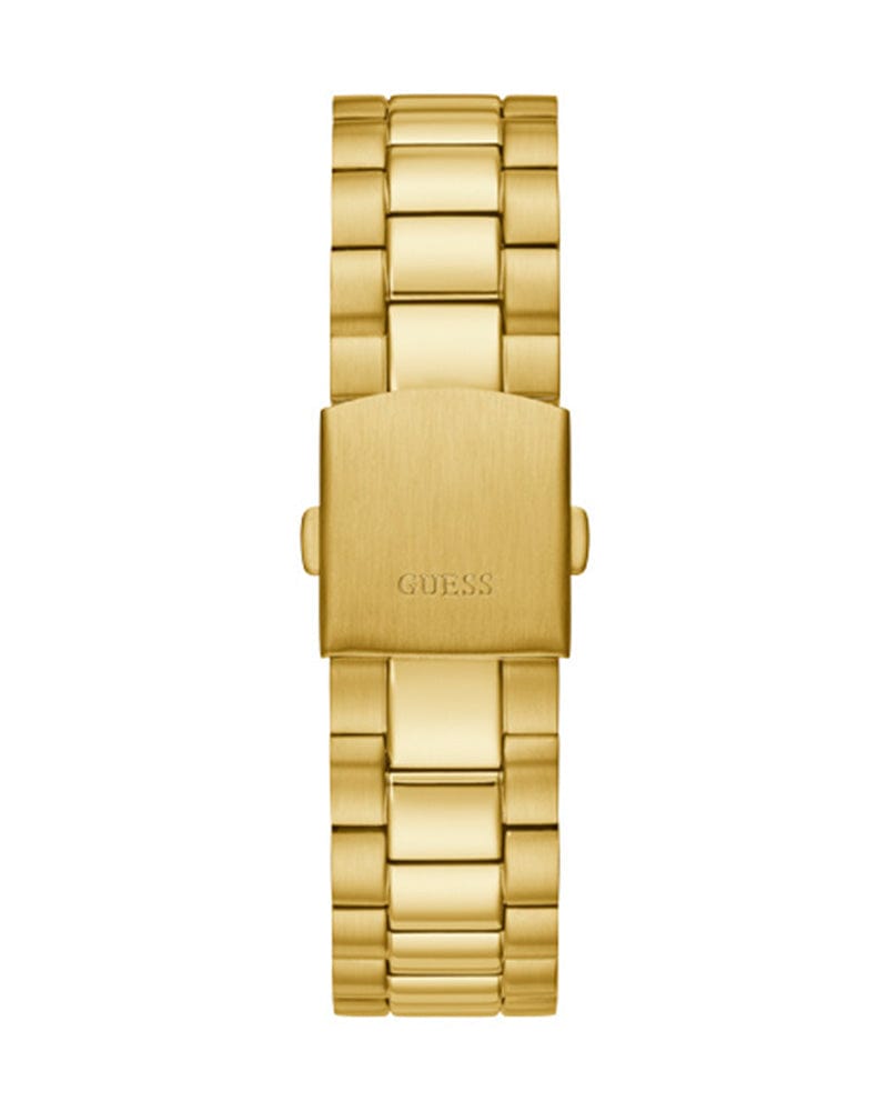 Guess Connoisseur Gold Dial Gold Steel Strap Watch for Men - GW0265G2