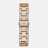 Guess Cosmic Chronograph Rose Gold Dial Rose Gold Steel Strap Watch for Women - GW0465L2