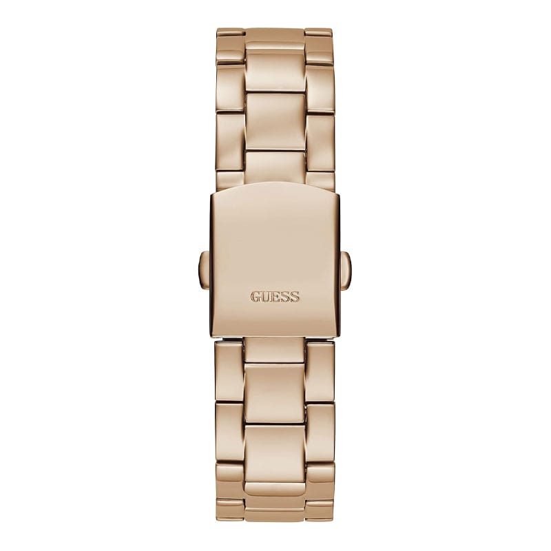 Guess Eclipse Rose Gold Dial Rose Gold Steel Strap Watch for Women - GW0314L3
