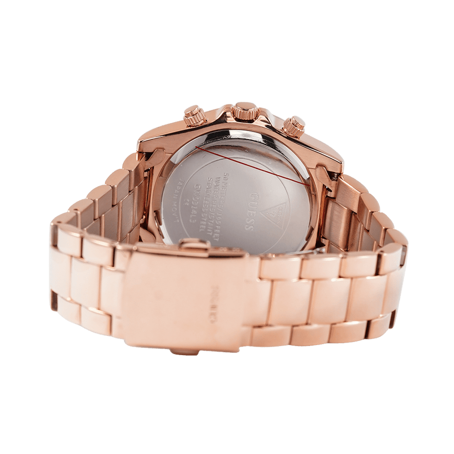 Guess Eclipse Rose Gold Dial Rose Gold Steel Strap Watch for Women - GW0314L3
