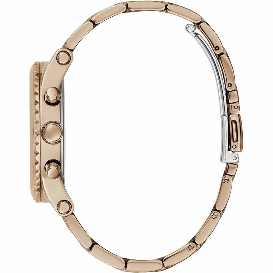 Guess Eclipse Rose Gold Dial Rose Gold Steel Strap Watch for Women - GW0314L3