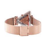 Guess Fame Diamonds Rose Gold Dial Rose Gold Mesh Bracelet Watch for Women - GW0508L3