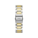 Guess Frontier Chronograph Crystals Gold Dial Two Tone Steel Strap Watch For Women - W1156L5