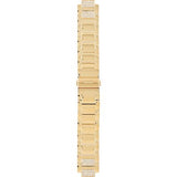 Guess Frontier Diamonds Gold Dial Gold Steel Strap Watch For Women - W1156L2