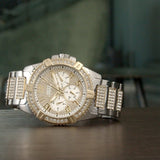 Guess Frontier watch with diamond accents
