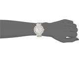 Guess Gala Diamonds Silver Dial Silver Steel Strap Watch for Women - GW0401L1