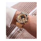 Guess GW0552L2 Ladies Gold Watch with Diamonds