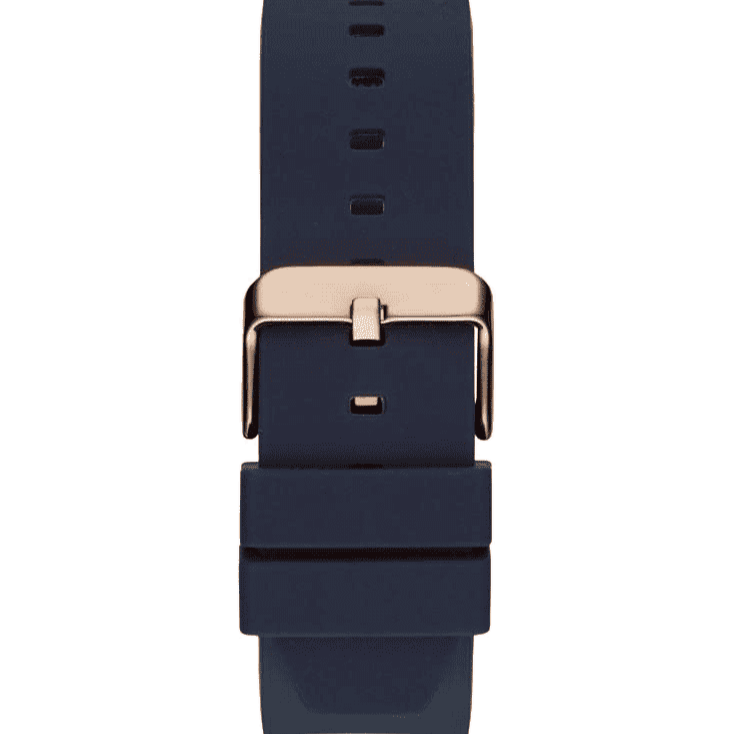 Guess Prodigy Multifunction Navy Blue Dial Blue Silicone Strap Watch For Men - GW0569G3