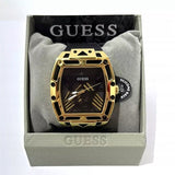 Guess Legend Black Dial Black Rubber Strap Watch For Men - GW0500G1