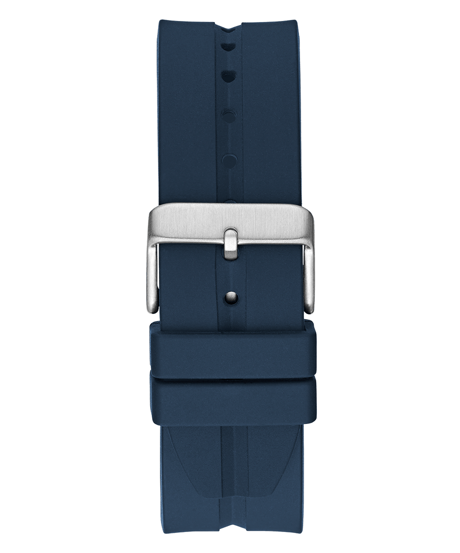 Guess Leo Chronograph Navy Blue Dial Blue Silicone Strap Watch For Men - GW0637G1