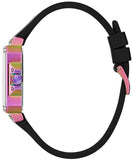 Guess Libra Black Dial Black Silicone Strap Watch For Women - GW0618L3