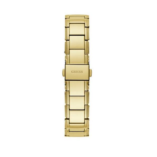 Guess Lily Quartz Gold Dial Gold Steel Strap Watch For Women - GW0528L2