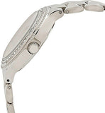 Guess Madison Diamonds Silver Dial Silver Steel Strap Watch for Women - W0637L1
