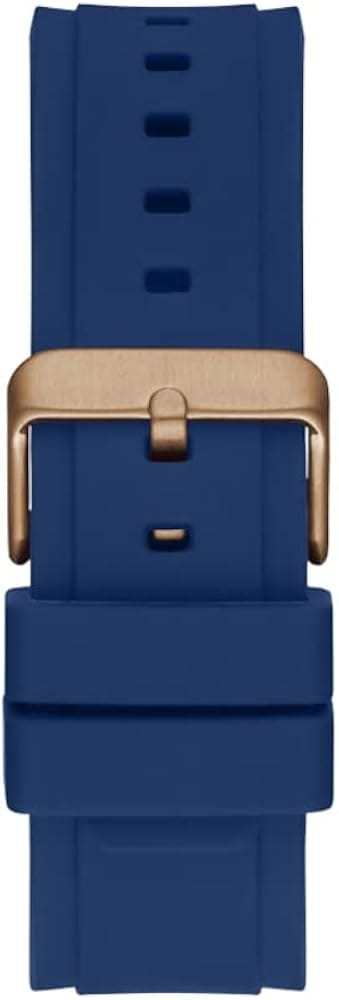 Guess Matrix Multifunction Blue Dial Blue Rubber Strap Watch for Men - GW0423G4