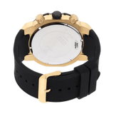 Guess Navigator Chronograph Black Dial Black Rubber Strap Watch for Men - GW0264G3